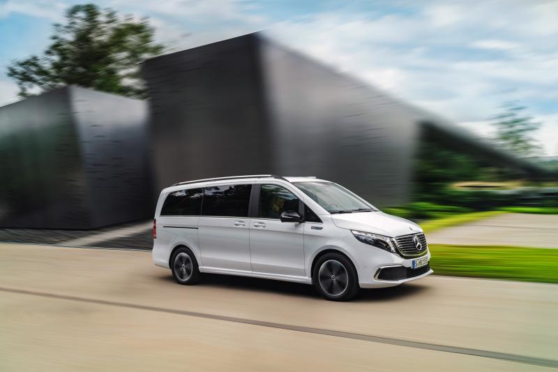 Mercedes EQV | les photos officielles du van électrique