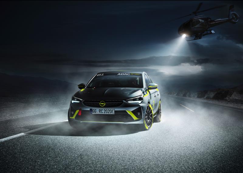 Opel Corsa-e Rally | les photos officielles de la voiture de rallye électrique
