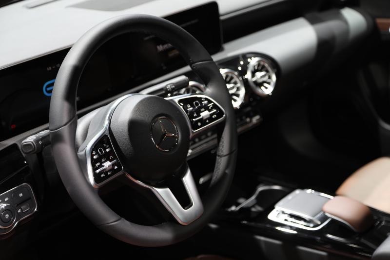 Mercedes A 250 e EQ Power Limousine | nos photos au Salon de Francfort