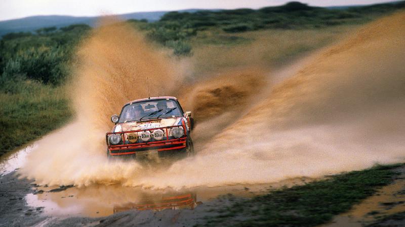Porsche 911 SC Safari | Les photos officielles Porsche du Safari Rally 1978