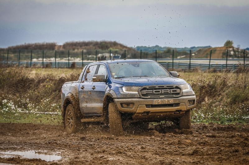  - Ford Ranger Raptor | les photos de notre passage en pick-up dans la boue