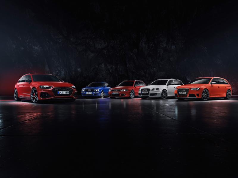 Audi RS4 Avant restylée | Les photos officielles du break sportifs