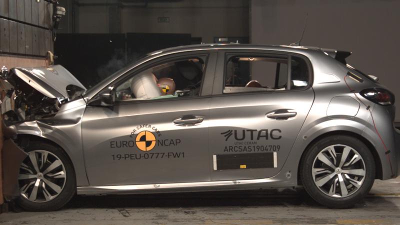  - Peugeot 208 II | Les photos Euro NCAP des crash-tests