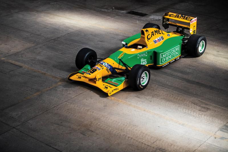 Formule 1 | la Benetton 1992 de Schumacher aux enchères