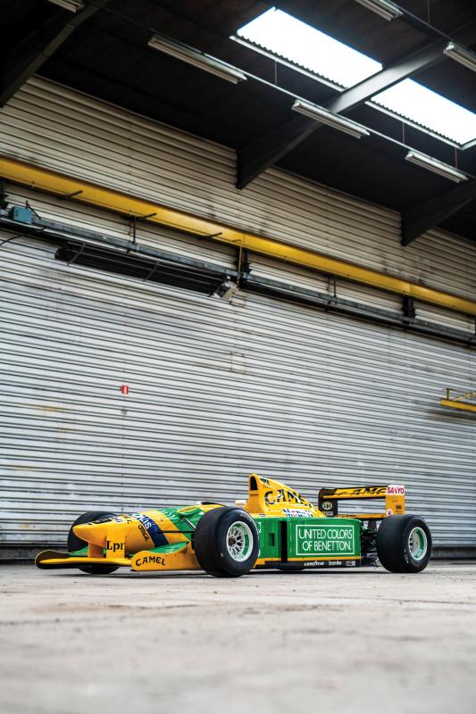 Formule 1 | la Benetton 1992 de Schumacher aux enchères