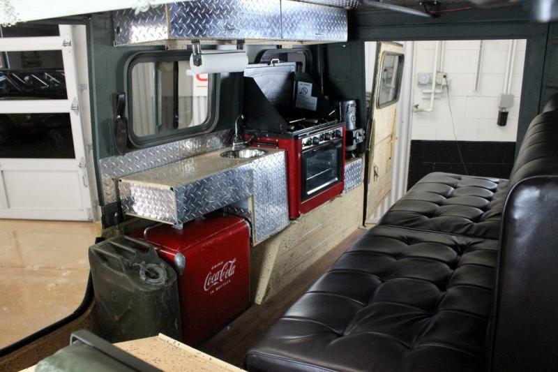 Volvo L3314 Laplander Camper | les photos du camping-car en mode militaire