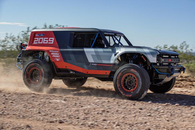  - Ford Performance Bronco R | les photos officielles du prototype au départ du Baja 1000