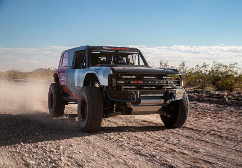  - Ford Performance Bronco R | les photos officielles du prototype au départ du Baja 1000