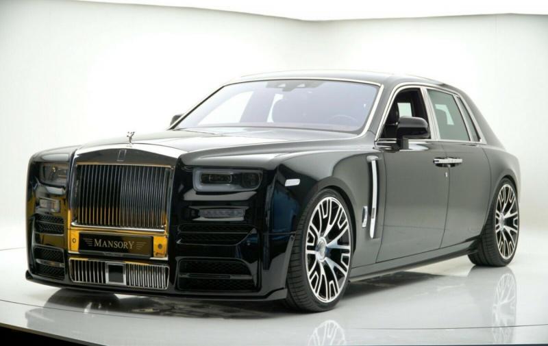 Rolls-Royce Phantom VIII par Mansory | Les photos de la limousine en vente sur le site officiel