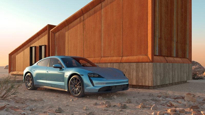 Porsche au Salon de Los Angeles 2019 | Les photos officielles des Taycan 4S, Macan Turbo et 99X Electric