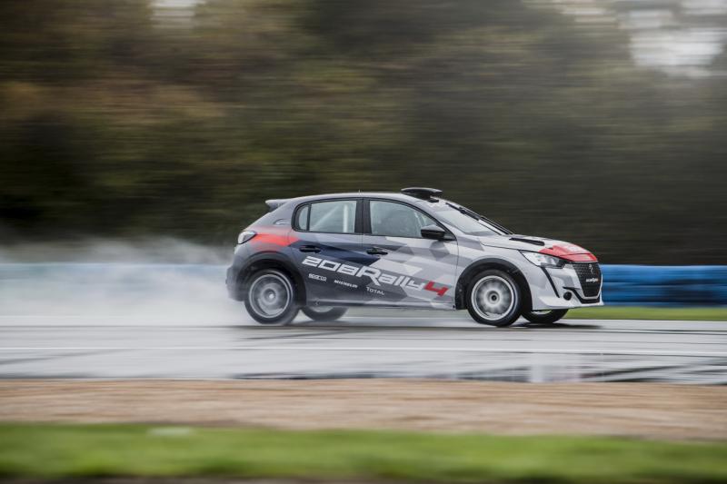 Peugeot 208 Rally 4 : les photos officielles