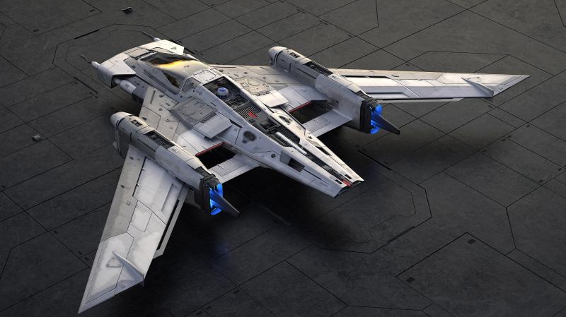  - Tri-Wing S-91x Pegasus Starfighter | Les photos du vaisseau spatial signé Porsche et Lucasfilm