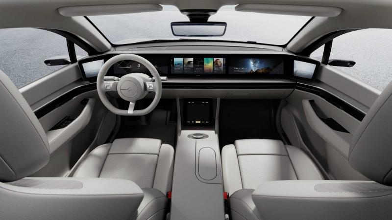 Sony Vision-S | Les photos de la voiture électrique dévoilée au CES 2020