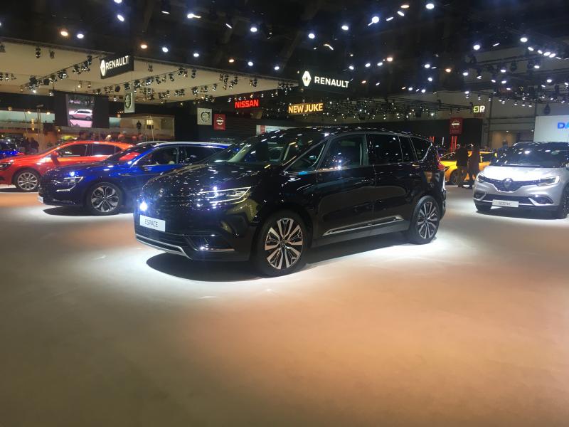 Renault Espace restylé | nos photos au Brussels Motor Show 2020