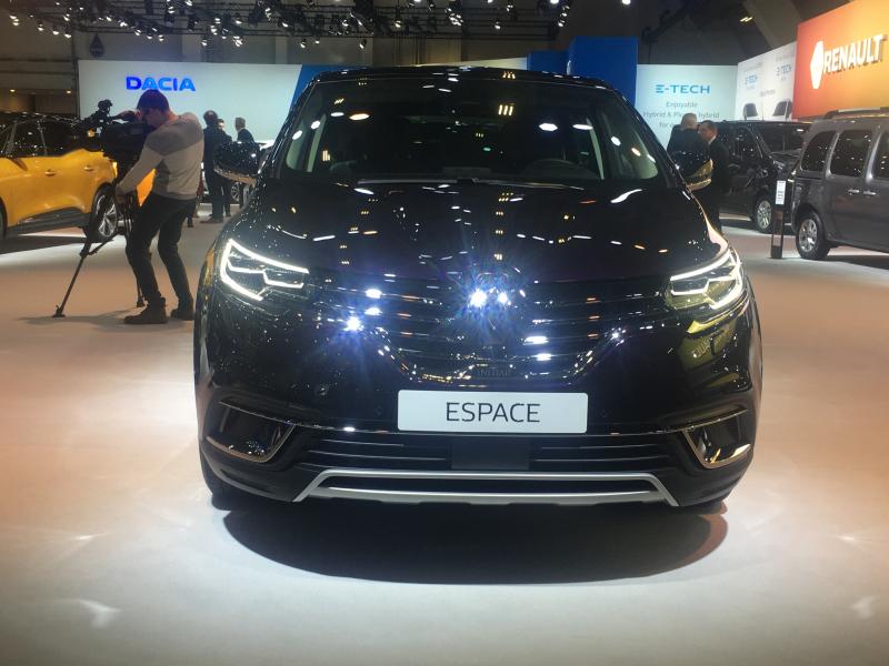  - Renault Espace restylé | nos photos au Brussels Motor Show 2020