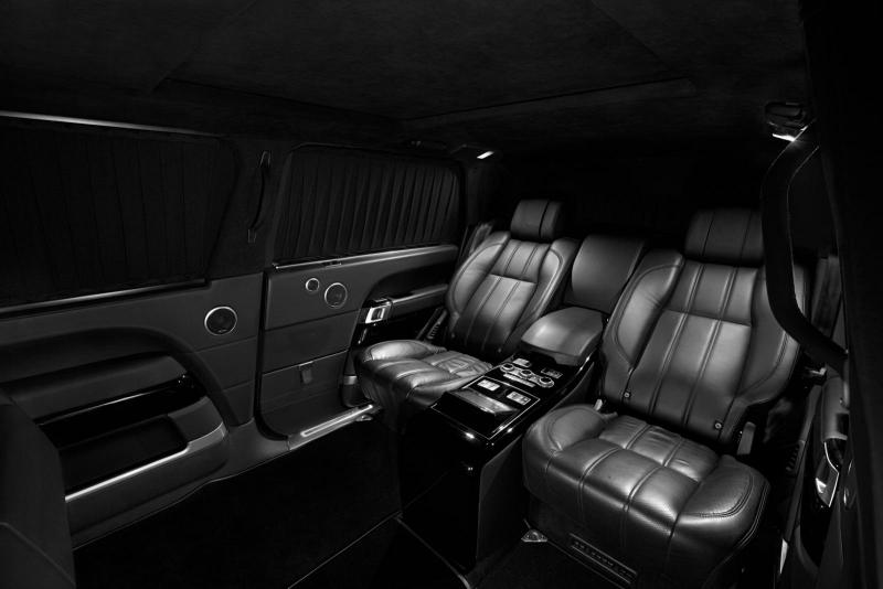Range Rover Stretched by Klassen | Les photos officielles de la limousine blindée