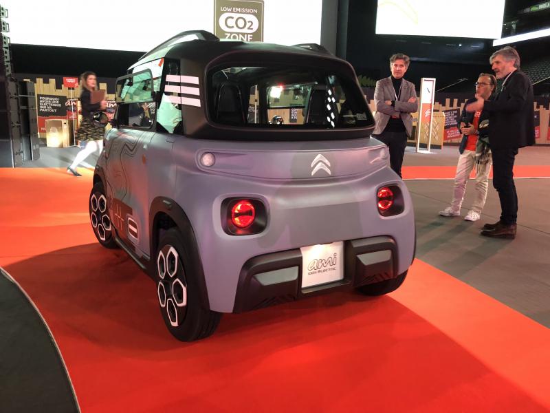  - Citroën AMI 100% Electric | nos photos du reveal à la Défense Arena