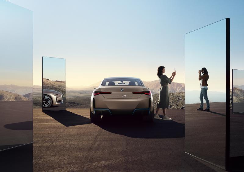 BMW Concept i4 | les photos officielles du coupé 4 portes