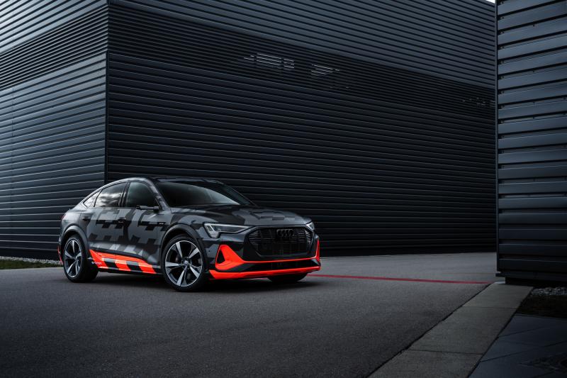  - Audi e-tron S Sportback | Les photos des essais du SUV électrique et sportif
