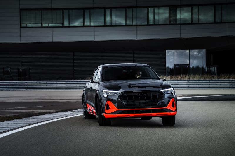Audi e-tron S Sportback | Les photos des essais du SUV électrique et sportif