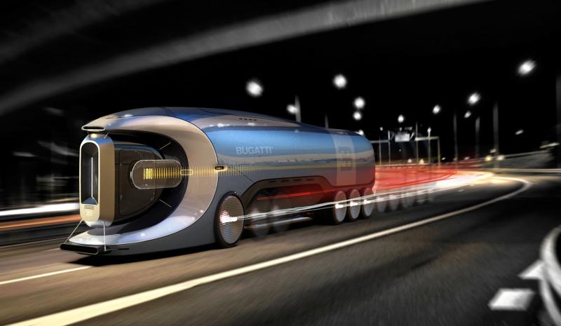  - Bugatti Hyper Truck | Les photos du camion futuriste 100% électrique
