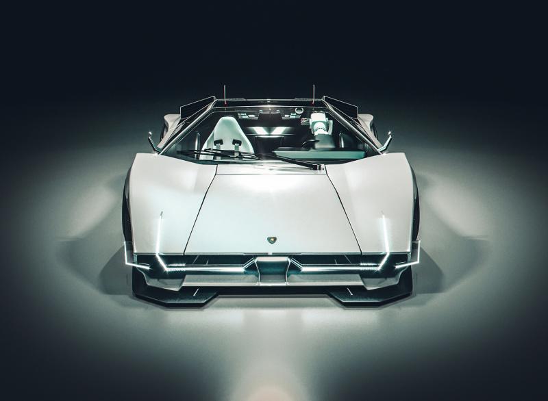  - E.V.E. XENOX Countach Drone | Les photos de la Lamborghini du futur