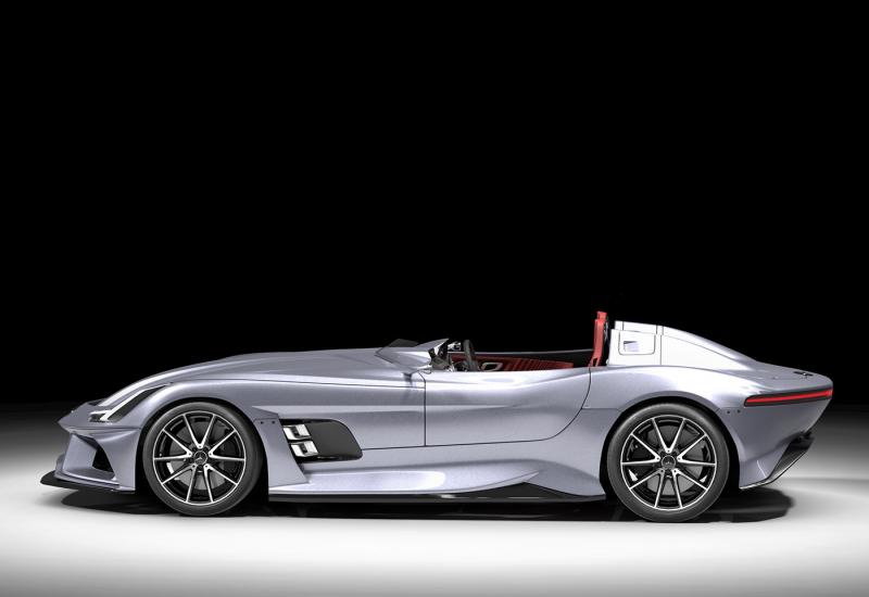  - Mercedes AMG GT Silver Echo | Les photos du rendu hommage à Stirling Moss ?