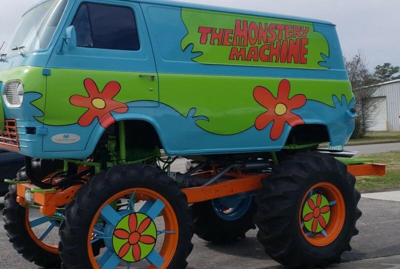 The Monstery Machine | les photos de la camionnette de Scooby Doo en vente sur eBay