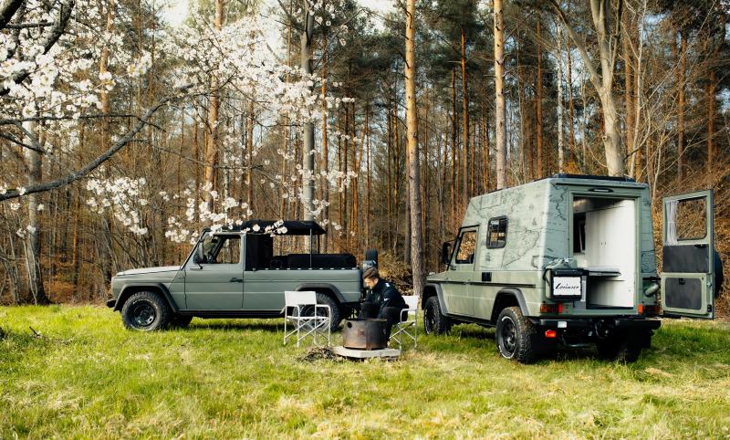  - Mercedes 230 GE by Lorinser | Les photos du camping-car de hipster