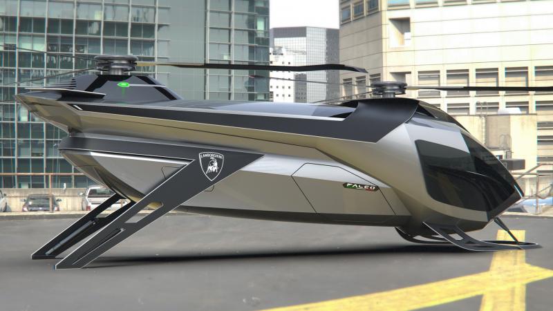 - Lamborghini Falco | Les photos du projet étudiant de drone taxi 