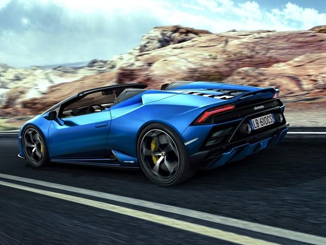 Lamborghini Huracan EVO RWD Spyder | Les photos de la sportive à toit rétractable