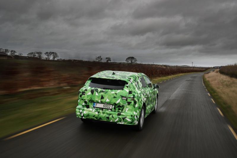  - Skoda Enyaq iV (2021) | Les photos du SUV familial électrique en mode camouflage