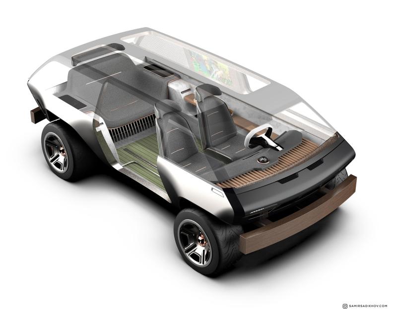  - Brubaker Box Minivan | les photos du concept de van du futur