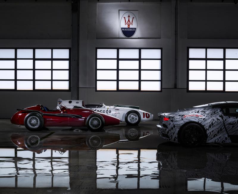  - Maserati MC20 | Les photos officielles du proto en tenue de camouflage