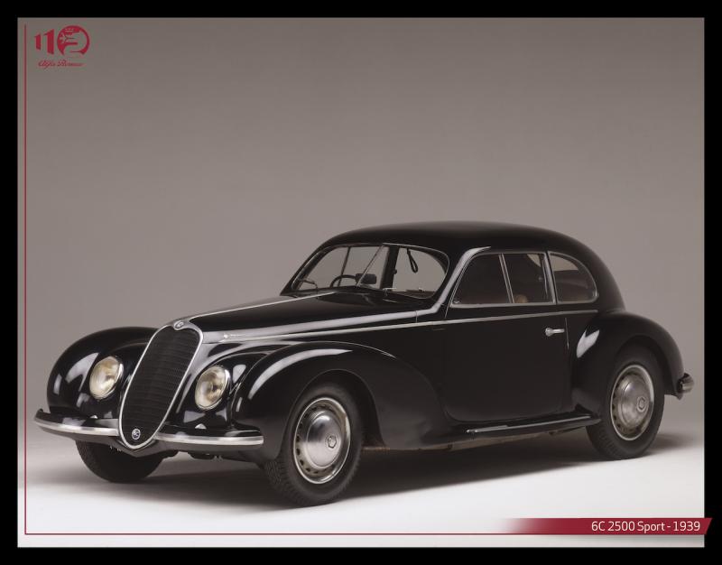  - Alfa Romeo 6C 2500 | Les photos de la belle italienne entre 1939 et 1949