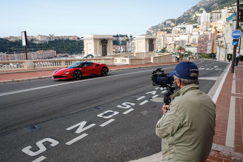  - Les images de Charles Leclerc à Monaco pour le court-métrage de Claude Lelouche