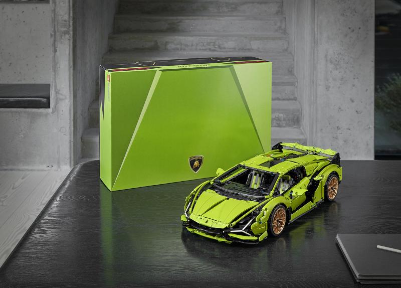 Lamborghini Sián by Lego Technic | Les photos officielles de la supercar au 1:8