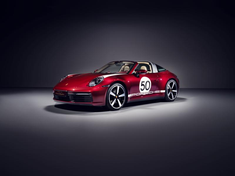 Porsche 911 Targa 4S Heritage Design Edition | Les photos officielles de la série limitée