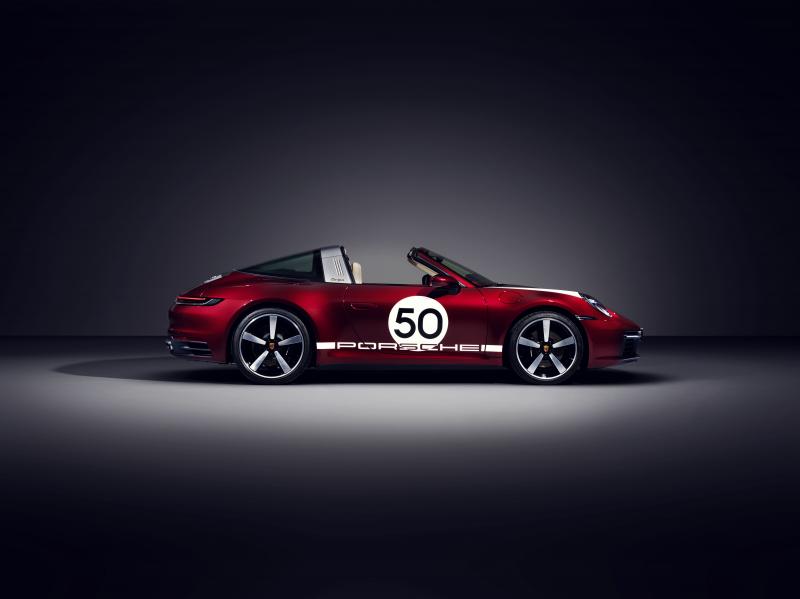 Porsche 911 Targa 4S Heritage Design Edition | Les photos officielles de la série limitée