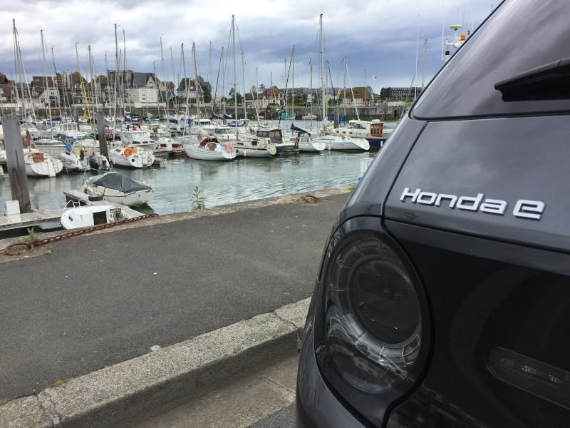 Honda e | Les photos de notre essai, aller-retour Paris-Deauville