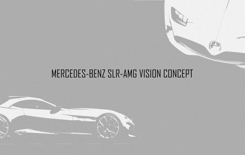  - Mercedes-Benz SLR-AMG Vision Concept | Les images de l’étude de style