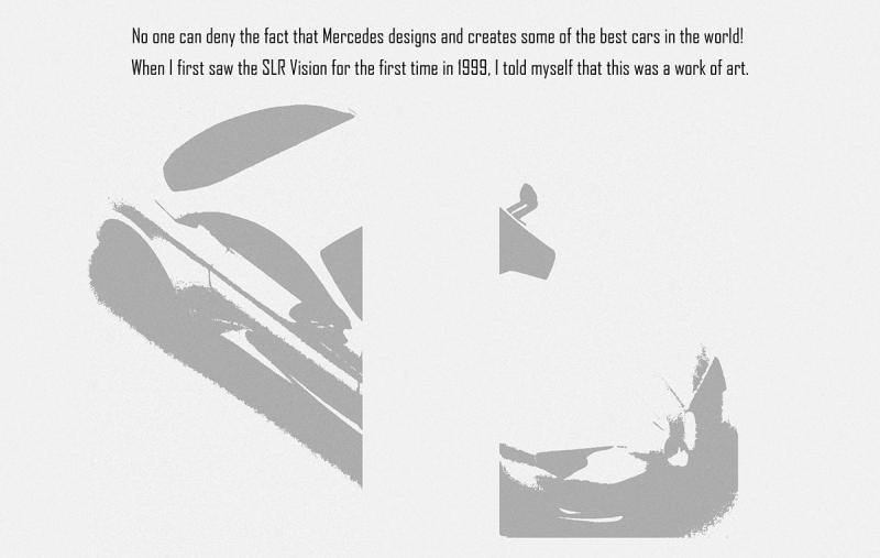  - Mercedes-Benz SLR-AMG Vision Concept | Les images de l’étude de style