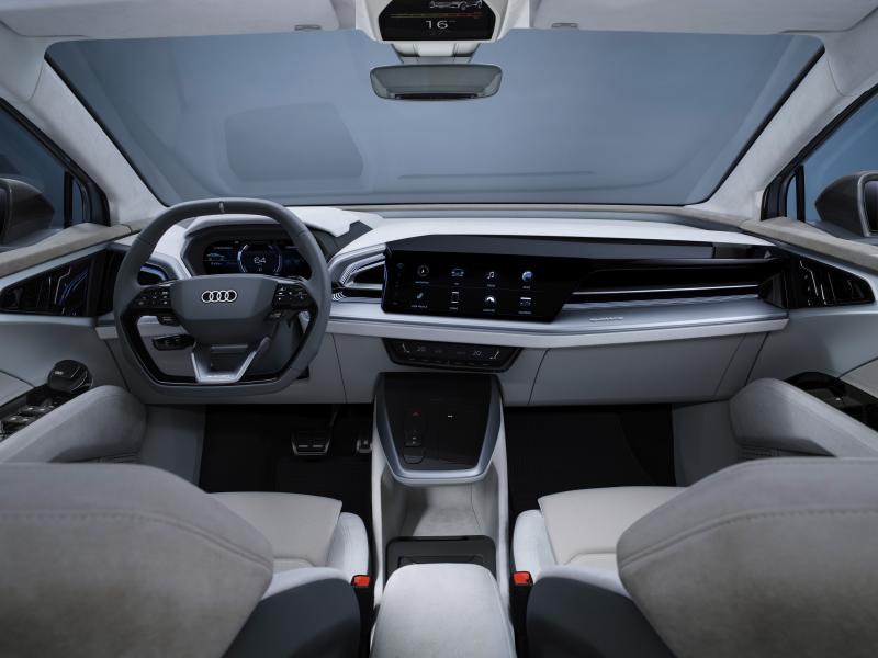 Audi Q4 e-tron Sportback (2021) | Les photos du futur SUV coupé électrique