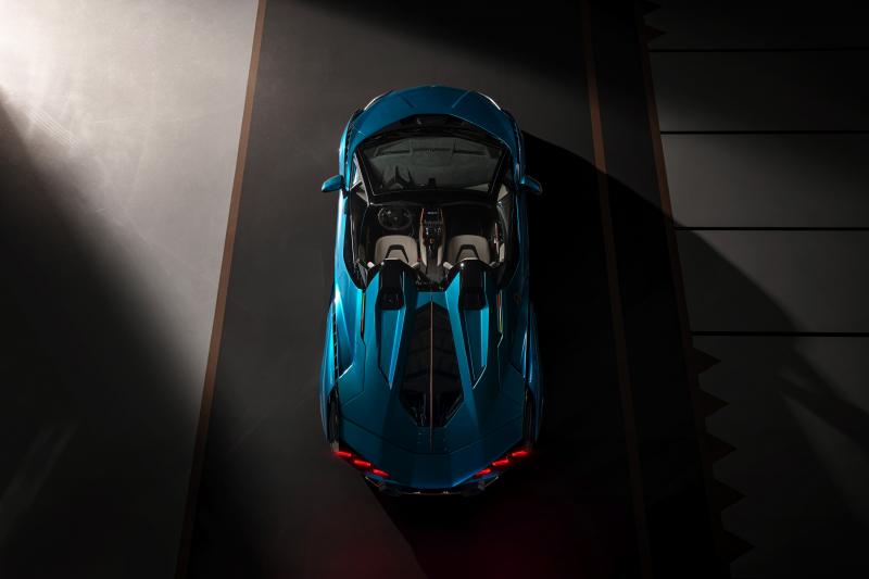  - Lamborghini Sián Roadster | Les photos de l’hypercar italienne découvrable