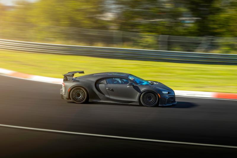  - Bugatti Chiron Pur Sport | les photos officielles de l'hypersportive sur le Nürburgring