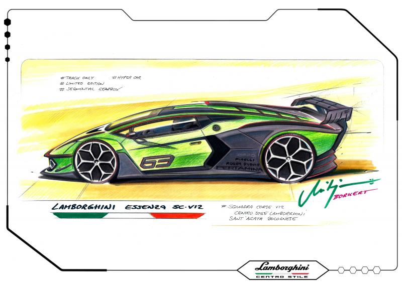 Lamborghini Essenza SCV12 | Les photos officielles de la version définitive
