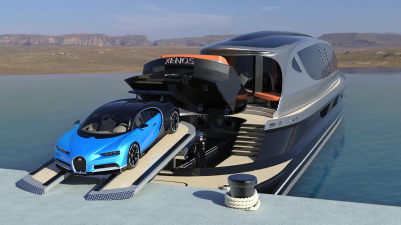  - Hyperyacht Xenos x Bugatti Chiron | les photos officielles du yacht de luxe 