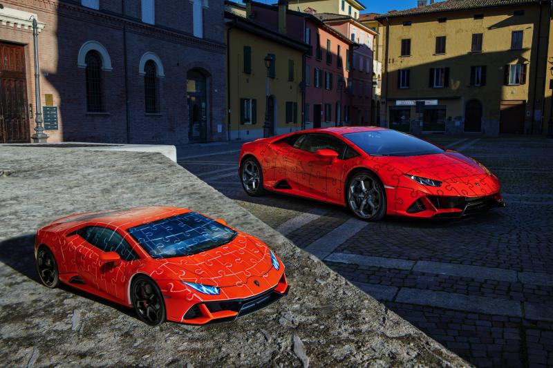 Lamborghini Huracan Evo | Les photos du puzzle 3D par Ravensburger