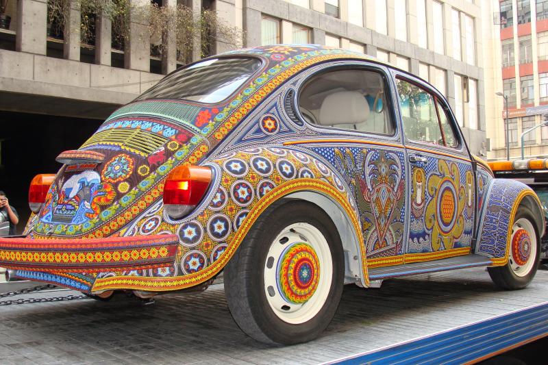 Coccinelle Vochol | les photos de la Volkswagen aux couleurs du Mexique
