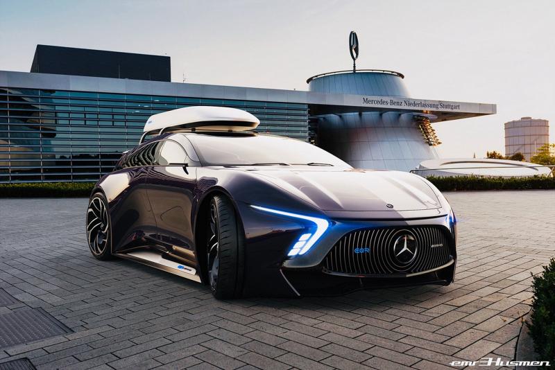  - Mercedes EQR | un concept de break électrique par un designer indépendant